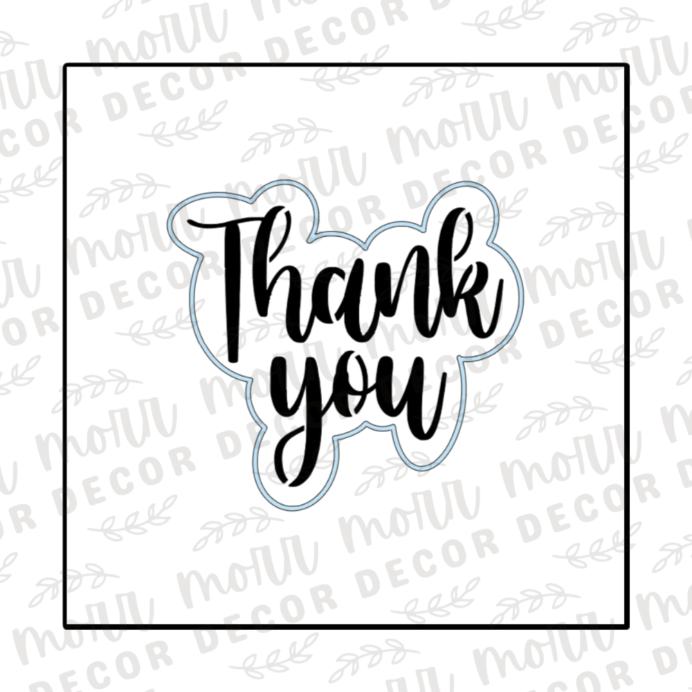 Thank You Cookie Cutter + Stencil – Morr Decor thank-you-cookie-cutter-stencil-morr-decor