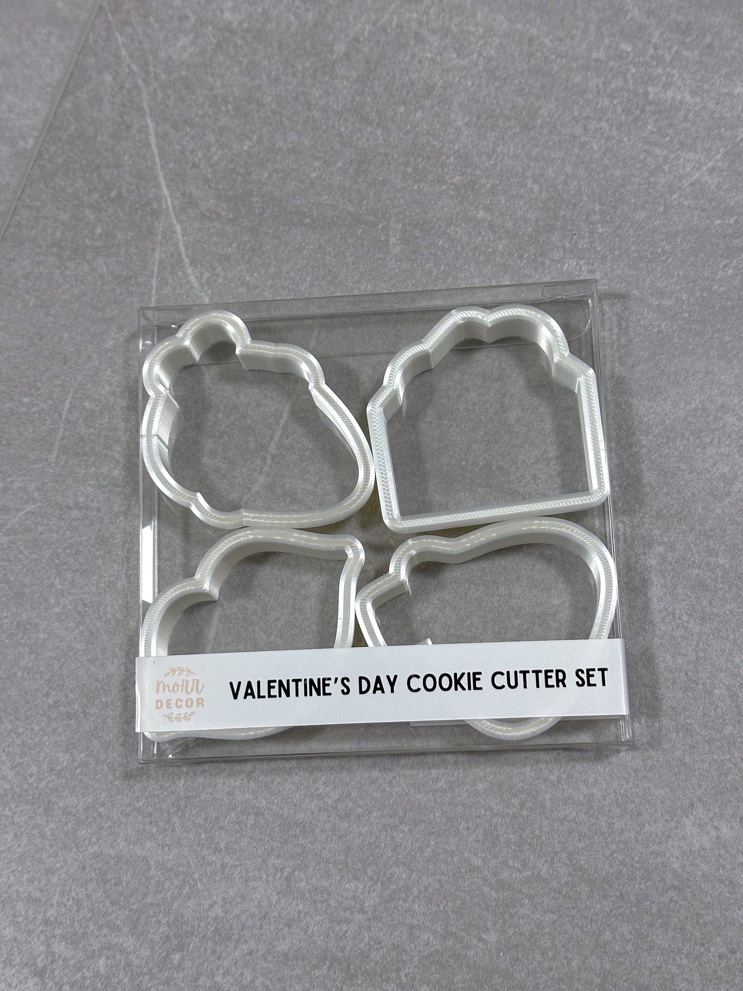 Valentine's Day Cookie Cutter Set 2 (4 Cutters Total)