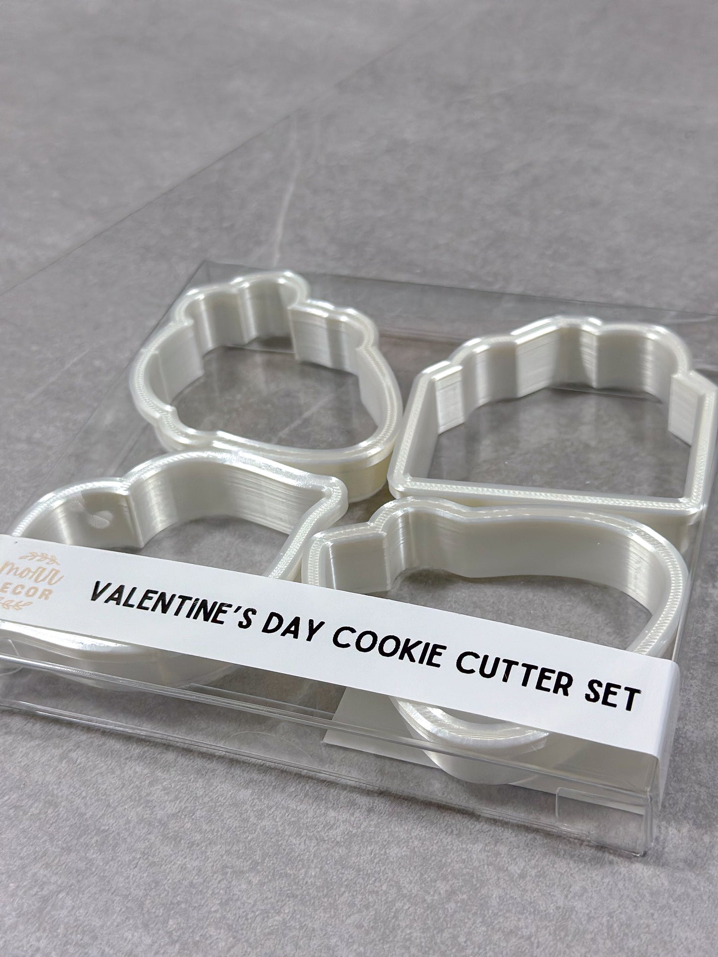 Valentine's Day Cookie Cutter Set 2 (4 Cutters Total)