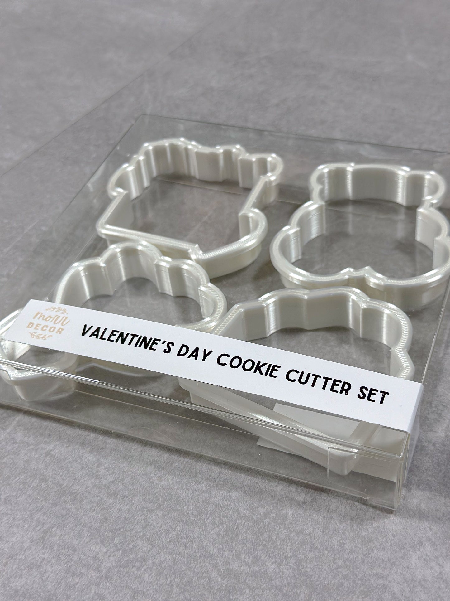 Valentine's Day Cookie Cutter Set 1 (4 Cutters Total)