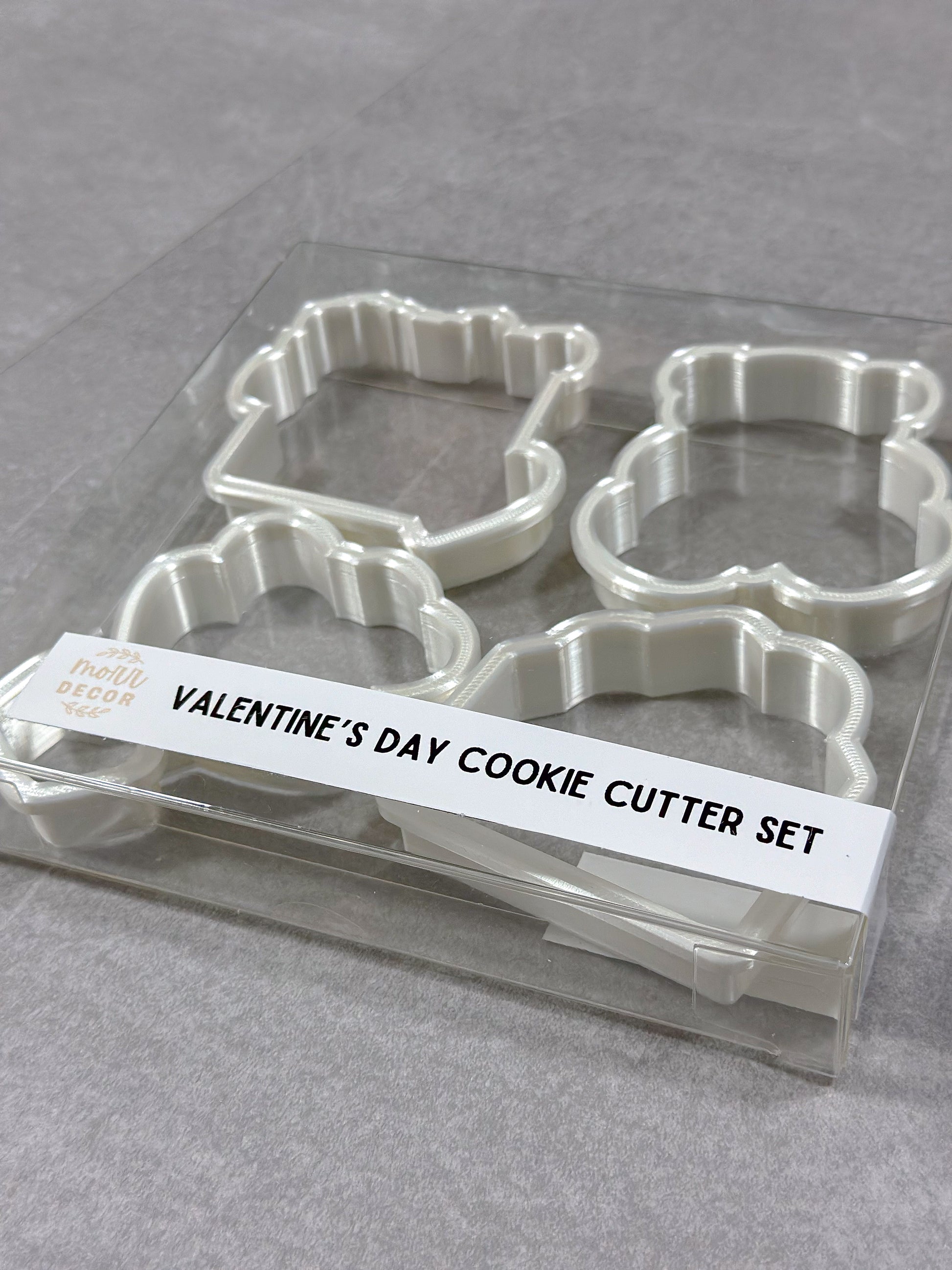 Valentine's Day Cookie Cutter Set 1 (4 Cutters Total) – Morr Decor