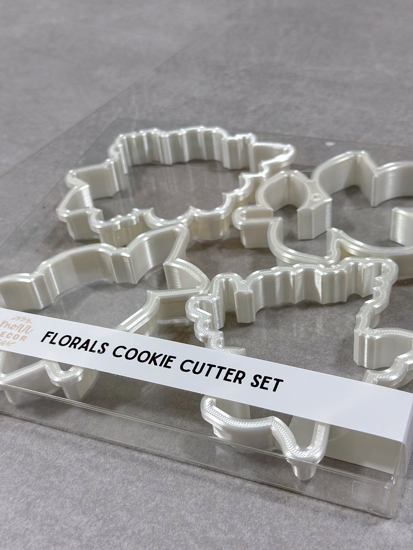 Florals Cookie Cutter Set (4 Cutters Total)