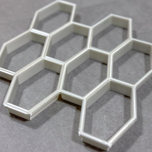 Long Hexagon Mega Cookie Cutter