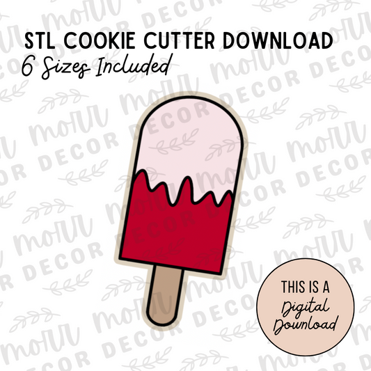 Popsicle Cookie Cutter Digital Download