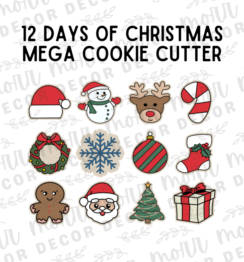 (Advent Calendar) Christmas Mega Cookie Cutter