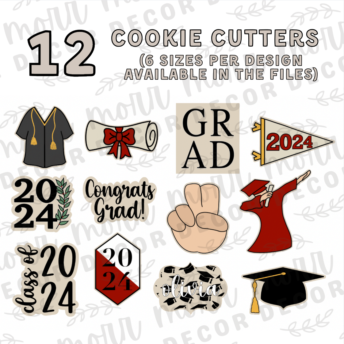 Everything But The Cookie - Graduation Bundle DIGITAL DOWNLOAD