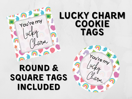 Lucky Charm Cookie Tags