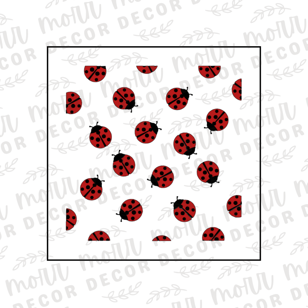 Ladybug 2-Part Cookie Stencil