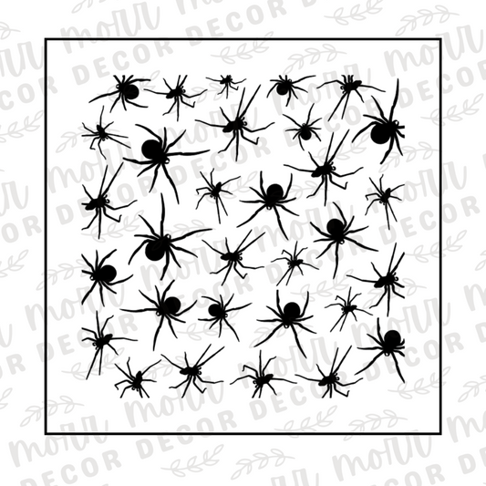 Spider Cookie Stencil