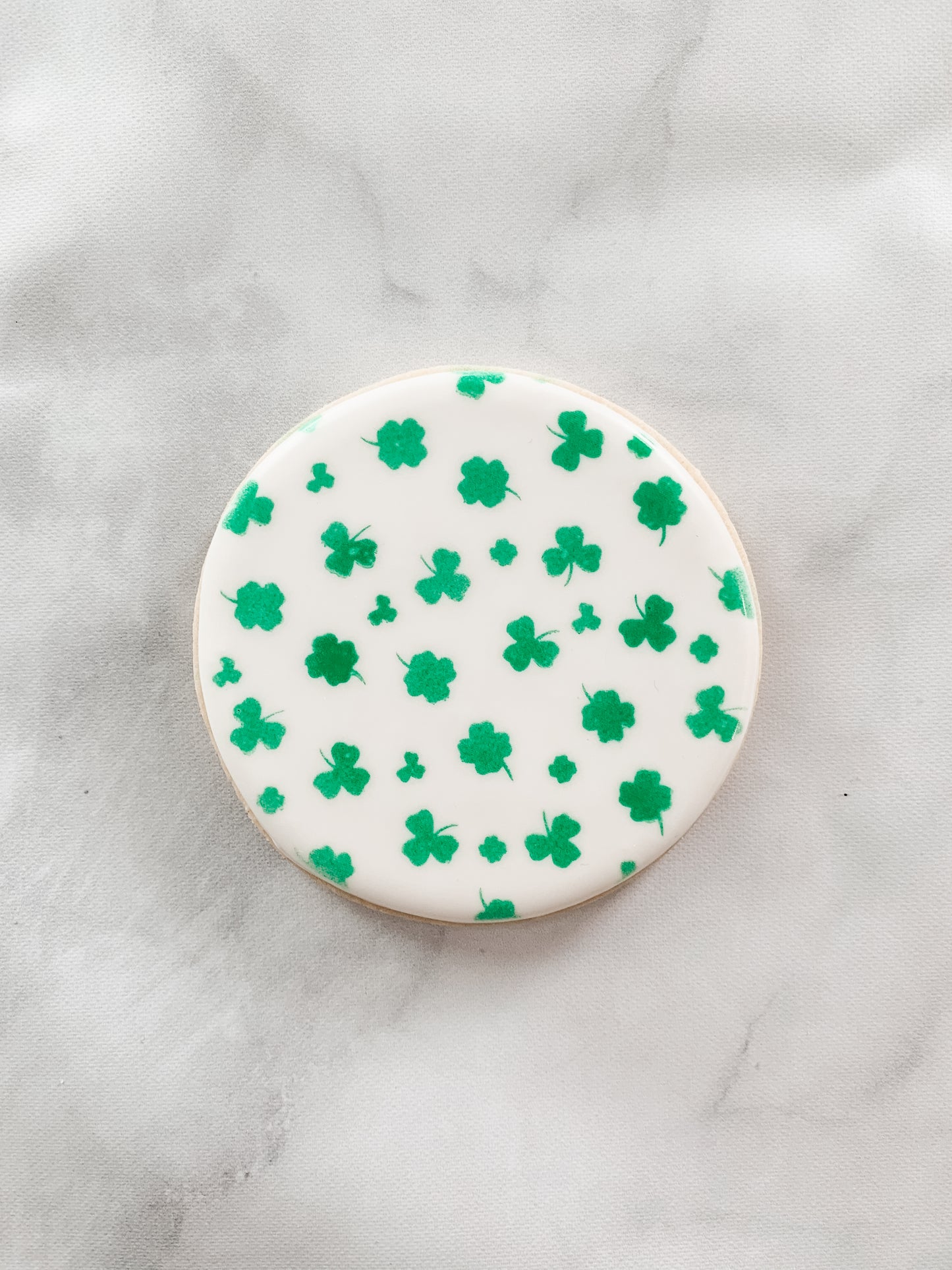 Shamrock/St. Patrick's Day Cookie Stencil