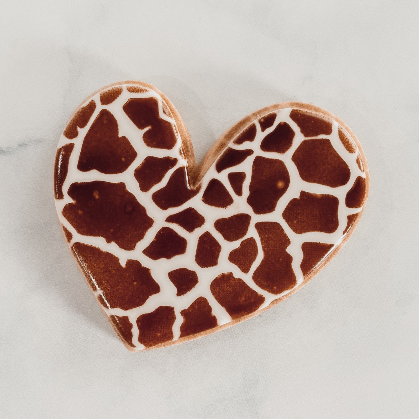 Giraffe Print Cookie Stencil