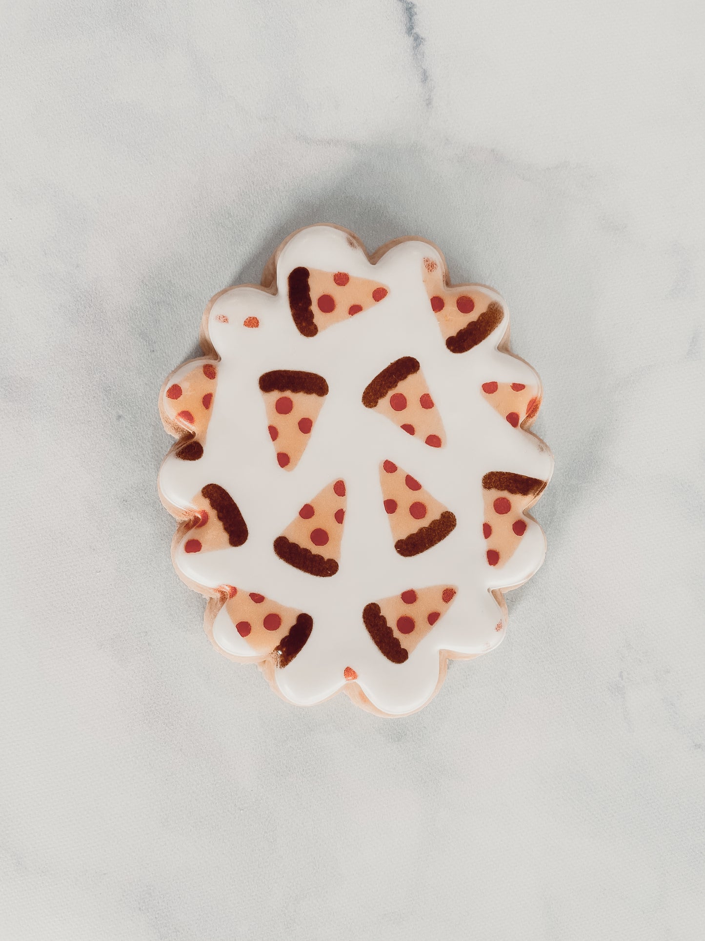 Pizza 3-Part Cookie Stencil