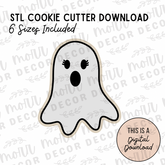 Ghost 3 Cookie Cutter Digital Download