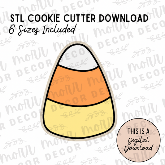 Candy Corn Cookie Cutter Digital Download