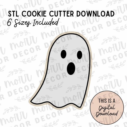 Ghost 1 Cookie Cutter Digital Download