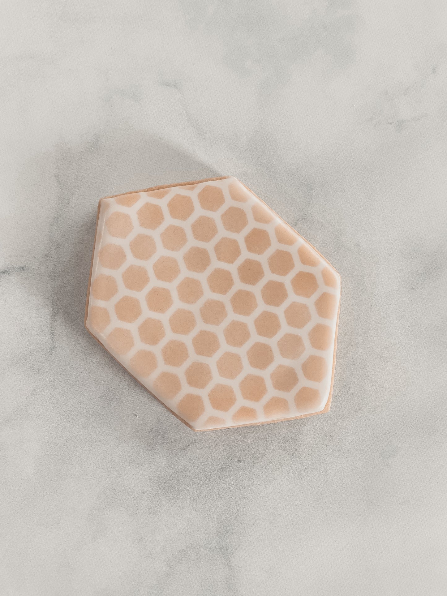 Honeycomb Cookie Stencil